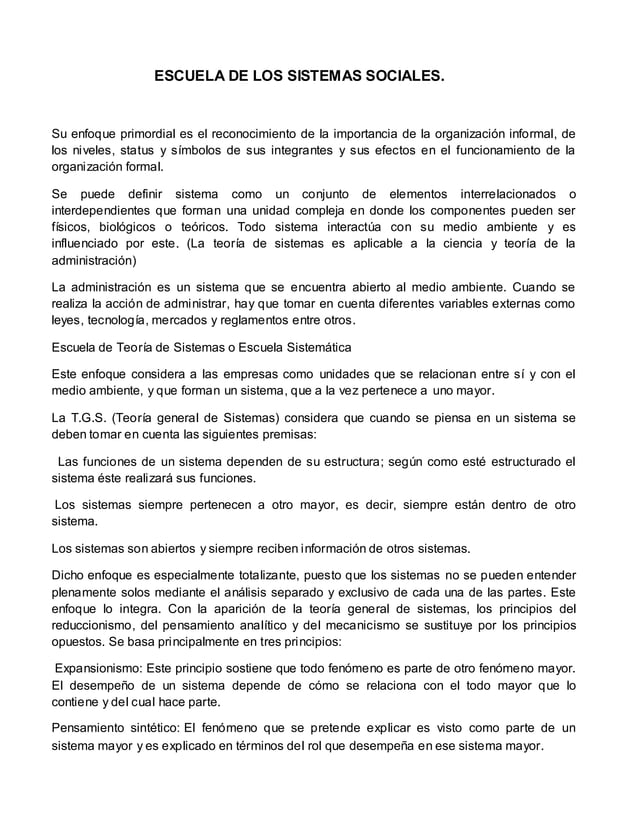Teoría de Sistemas Sociales PDF Teoría de Sistemas Sociales PDF