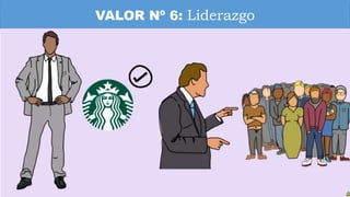 VALOR Nº 6: Liderazgo
 