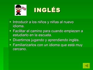 RINCÓN DE LEONES Viendo la dificultad grave de la lectura se inicia el Rincón de leones. Pequeña biblioteca escolar a base de cuentos. Los cuentos estan graduados por nivel. Cada niño recibe un boleto por cada cuento leído. Al final del curso los boletos se convierten en regalos. 