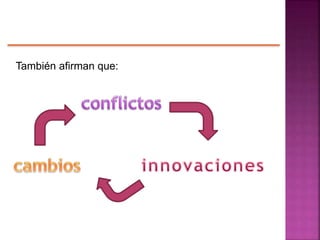 También afirman que:
 