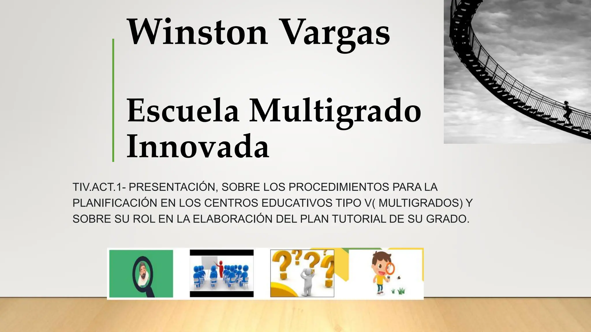 Planificación para una Escuela Multigrado Innovada Tipo V | PPTX