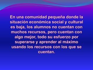 Escuela multigrado trabajando con la RIEB-09