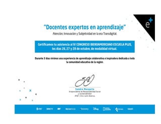 IV Congreso Iberoamericano certificado