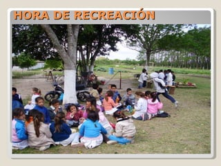 HORA DE RECREACIÓN 