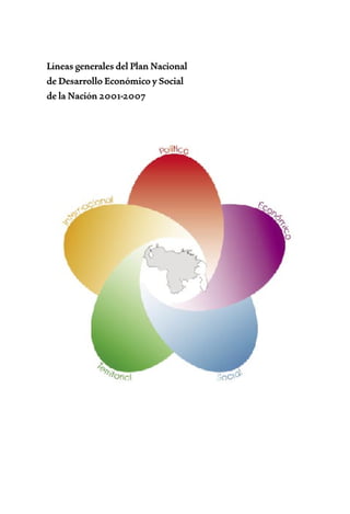 22
Líneas generales del Plan Nacional
de Desarrollo Económico y Social
de la Nación 2001-2007
 