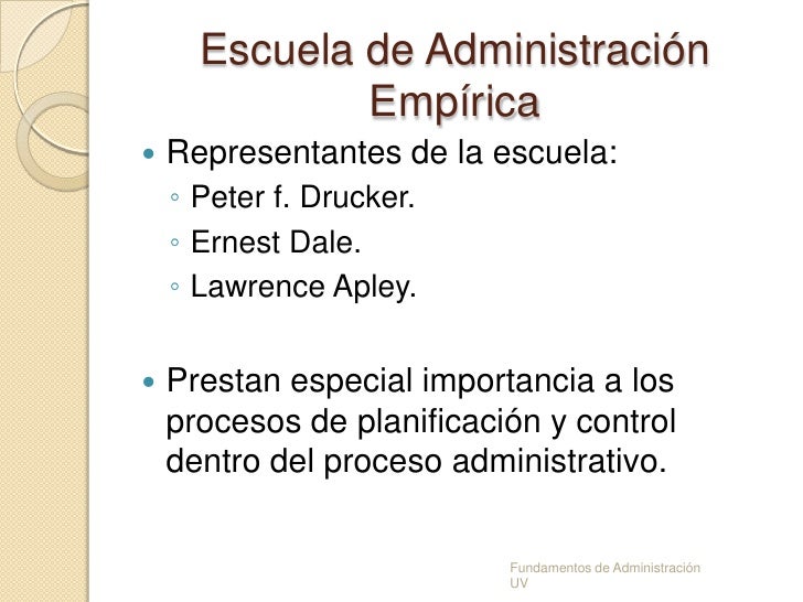 Escuelas de la Administración