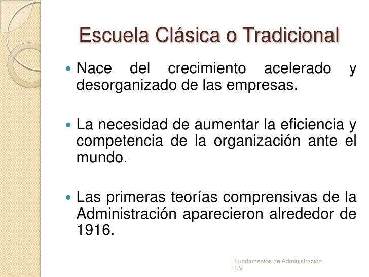 Escuelas de la Administración