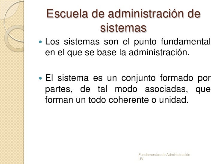 Escuelas de la Administración