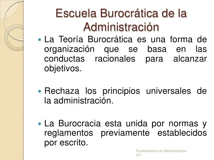 Escuelas de la Administración