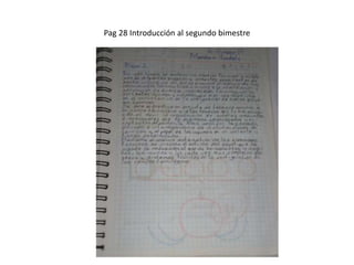 Pag 28 Introducción al segundo bimestre
 