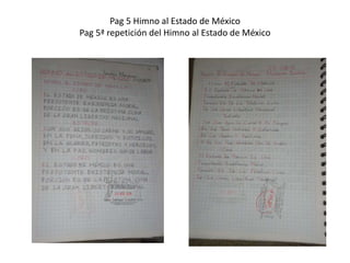 Pag 5 Himno al Estado de México
Pag 5ª repetición del Himno al Estado de México
 