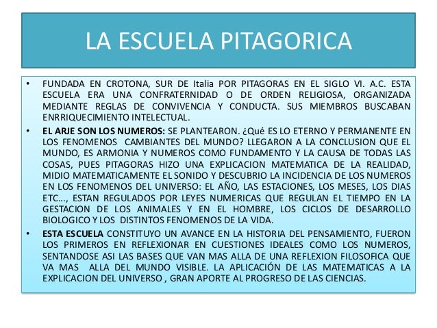 Escuelas filosoficas decimo