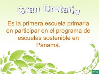 Escuela sostenible | PPT