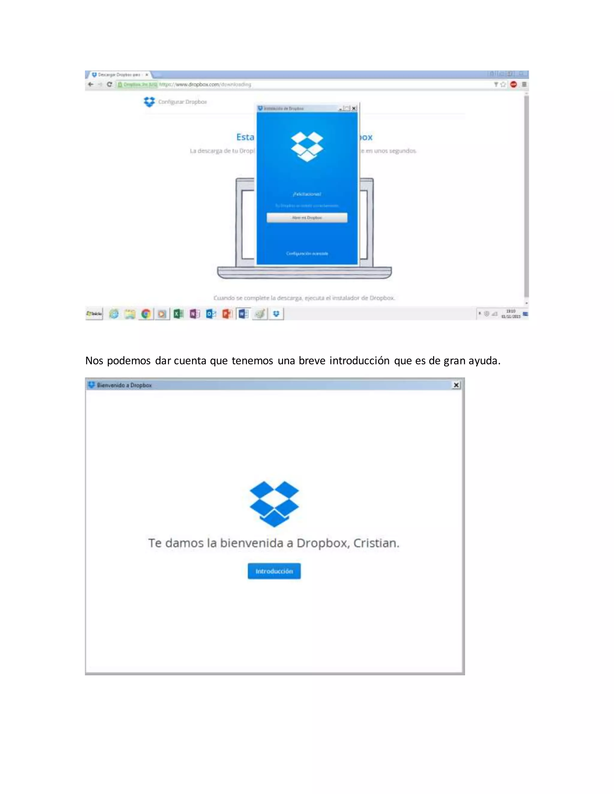 Nos podemos dar cuenta que tenemos una breve introducción que es de gran ayuda.
 