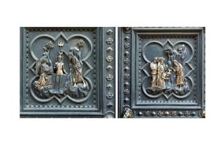 En el S.XV se produjo un alejamiento de
los modelos franceses y la escultura en
esta zona evolucionó hacia mayor
realismo y emoción. Destacan los
trabajos en madera de Veir Stoss y
Tilman Riemenschneider y en piedra de
Adam Kraft .
ALTAR DE LA VIRGEN MARÍA DE LA CATEDRAL DE BAMBERG,
VEIT STOSS
ALTAR DE LA DORMICIÓN EN LA BASÍLICA DE SANTA MARÍA
 