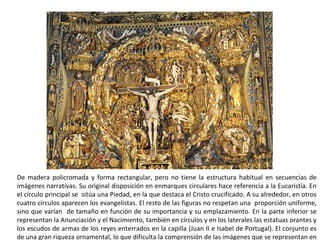 ANDREA PISANO
Autor de los relieves en bronce de
la puerta Sur del Baptisterio de la
Catedral de Santa María del Fiore
en Florencia
Los 28 paneles representan la vida de
San Juan Bautista, las cuatro virtudes
cardinales y las tres virtudes
teologales.
Para la realización de las puertas
restantes se convocó un concurso
ya en el S. XV que ganó Lorenzo
Ghiberti
 