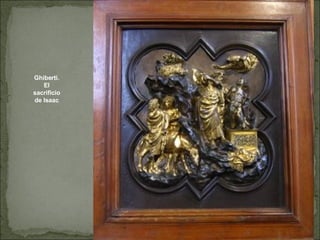 Ghiberti.El sacrificio de Isaac 