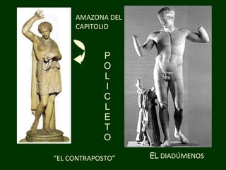 POL I CLETO “ EL CONTRAPOSTO”  EL  DIADÚMENOS AMAZONA DEL CAPITOLIO 