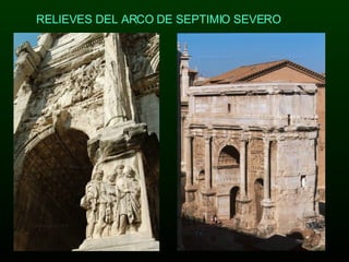 RELIEVES DEL ARCO DE SEPTIMIO SEVERO 