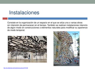 http://es.slideshare.net/mjrielo/la-escultura-6779169
 