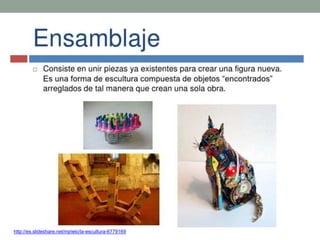 http://es.slideshare.net/mjrielo/la-escultura-6779169
 
