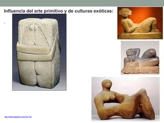 Influencia del arte primitivo y de culturas exóticas:
.
http://www.arsgravis.com/?p=142
 