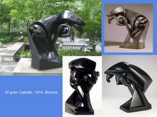 El gran Caballo, 1914. Bronce.
