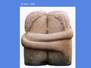 El beso, 1908
