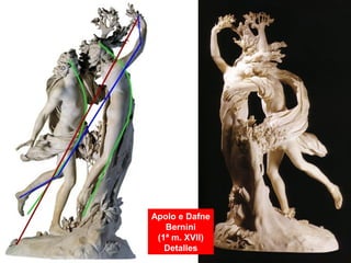 Apolo e Dafne
Bernini
(1ª m. XVII)
Detalles
 