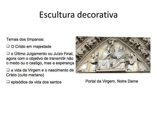 Escultura decorativa
 