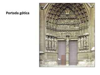 Portada gótica
 