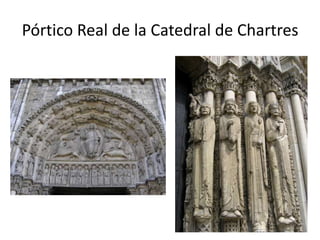 Pórtico Real de la Catedral de Chartres
 