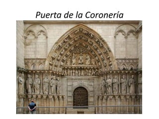 La Puerta del Juicio Final o de la Virgen
Blanca del la Catedral de León
 