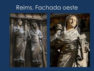 Reims. Fachada oeste
 