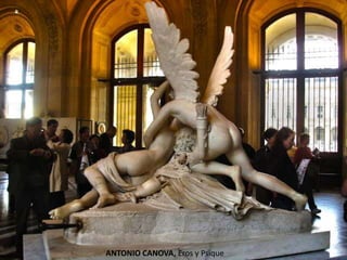 ANTONIO CANOVA, Eros y Psique
 