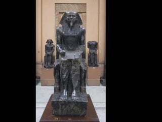 Escultura y pintura EGIPTO modelo ies jorge juan