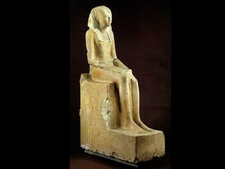 Escultura y pintura EGIPTO modelo ies jorge juan