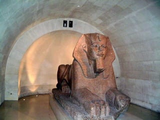 Escultura y pintura EGIPTO modelo ies jorge juan