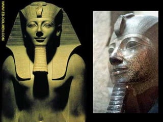 Escultura y pintura EGIPTO modelo ies jorge juan