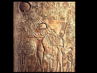 Escultura y pintura EGIPTO modelo ies jorge juan