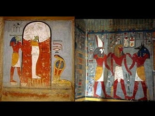 Escultura y pintura EGIPTO modelo ies jorge juan