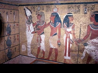 Escultura y pintura EGIPTO modelo ies jorge juan