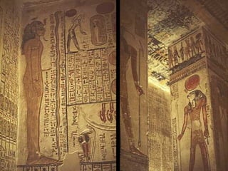 Escultura y pintura EGIPTO modelo ies jorge juan