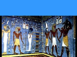 Escultura y pintura EGIPTO modelo ies jorge juan