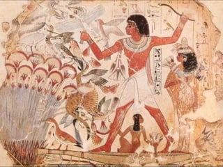 Escultura y pintura EGIPTO modelo ies jorge juan