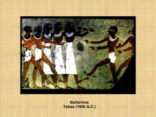 Bailarines Tebas (1950 A.C.) 