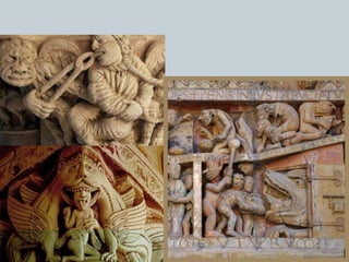 Escultura y pintura del romanico solo fotos