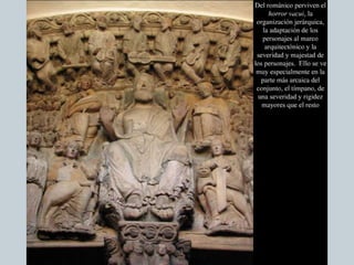 Escultura y pintura del romanico solo fotos