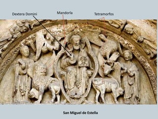San Miguel de Estella
Mandorla TetramorfosDextera Domini
 