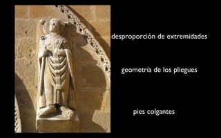 geometría de los pliegues desproporción de extremidades pies colgantes 